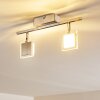 Piney Plafondlamp LED Nikkel mat, 2-lichts