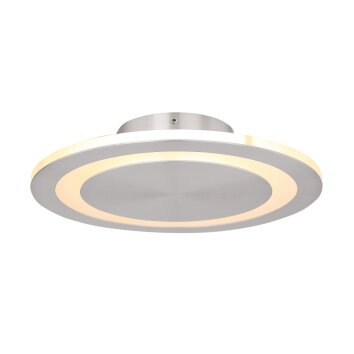 Globo UFO Plafondlamp LED Glas, 1-licht