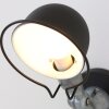 Steinhauer Darvin Muurlamp Grijs, Zwart, 1-licht