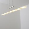 Lourdes Hanglamp LED Chroom, Nikkel mat, 7-lichts