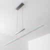 Lourdes Hanglamp LED Chroom, Nikkel mat, 7-lichts