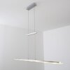 Lourdes Hanglamp LED Chroom, Nikkel mat, 7-lichts