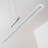 Lourdes Hanglamp LED Chroom, Nikkel mat, 7-lichts