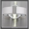 Paul Neuhaus Q-MIA Muurlamp LED Zilver, 2-lichts, Afstandsbediening, Kleurwisselaar