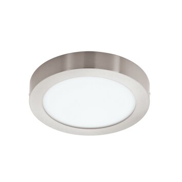 Eglo FUEVA-C Plafondlamp LED Nikkel mat, 1-licht, Kleurwisselaar