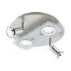 Eglo PAWEDO 1 Plafondlamp LED Chroom, Nikkel mat, 4-lichts