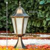 Hongkong Frost Sokkellamp Brons, Goud, 1-licht