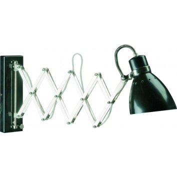 Steinhauer SPRING Muurlamp Zwart, 1-licht