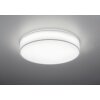 Trio Lugano Plafondlamp LED Wit, 1-licht, Afstandsbediening