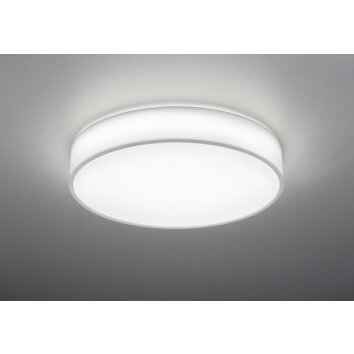 Trio Lugano Plafondlamp LED Wit, 1-licht, Afstandsbediening
