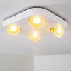 Granada Plafond spot LED Wit, 4-lichts