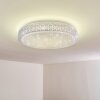 Norra Plafondlamp LED Wit, 1-licht, Afstandsbediening