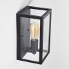 Moatize Wandlamp Zwart, 1-licht