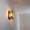Moatize Wandlamp Zwart, 1-licht