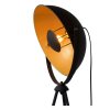 Lucide ALVARO Staande lamp Zwart, 1-licht