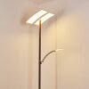 Lasona Staande lamp LED Bruin, Zilver, 2-lichts