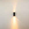 Boda Buiten muurverlichting Zwart, 2-lichts