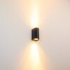 Boda Buiten muurverlichting Zwart, 2-lichts