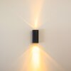 Boda Buiten muurverlichting Zwart, 2-lichts