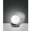 Fabas Luce Adria Tafellamp LED Zilver, 1-licht