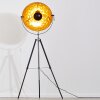 Saturn Staande lamp Chroom, Zwart, 1-licht
