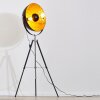Saturn Staande lamp Chroom, Zwart, 1-licht