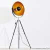 Saturn Staande lamp Chroom, Zwart, 1-licht