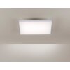 Leuchten-Direkt CANVAS Plafondlamp LED Wit, 1-licht, Afstandsbediening