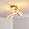 Wengi Plafondlamp LED Goud, 1-licht