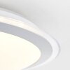Brilliant Dinos Plafondlamp LED Zilver, 1-licht, Afstandsbediening, Kleurwisselaar
