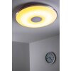 Trio TOKYO Plafondlamp LED Chroom, 1-licht, Afstandsbediening