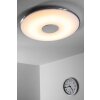 Trio TOKYO Plafondlamp LED Chroom, 1-licht, Afstandsbediening