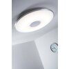 Trio TOKYO Plafondlamp LED Chroom, 1-licht, Afstandsbediening
