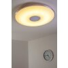 Trio TOKYO Plafondlamp LED Chroom, 1-licht, Afstandsbediening