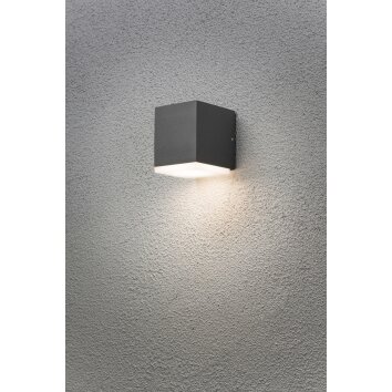 Konstsmide MONZA Muurlamp LED Antraciet, 1-licht