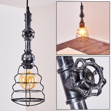 Arvika Hanger Zilver, 1-licht