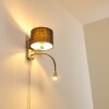 Wiby Muurlamp LED Nikkel mat, 2-lichts