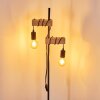 Barbengo Staande lamp Bruin, Zwart, 2-lichts