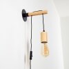 Frio Wandlamp Bruin, Zwart, 1-licht