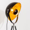 Saturn Staande lamp Chroom, Zwart, 1-licht