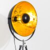Saturn Staande lamp Chroom, Zwart, 1-licht