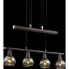 Globo Isla Hanger LED Brons, 4-lichts