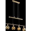 Globo Isla Hanger LED Brons, 4-lichts