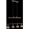 Globo Isla Hanger LED Brons, 4-lichts
