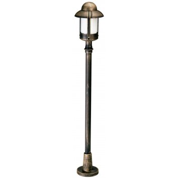 Albert 141 Buiten staande lamp Bruin, Messing, 1-licht