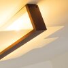 Lovikka Plafondlamp Hout donker, 2-lichts