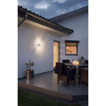 Konstsmide MONZA Muurlamp LED Koperkleurig, 1-licht