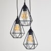 Kunir Hanger Zwart, 3-lichts