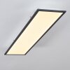 Salmi Plafondlamp LED Zwart, Wit, 1-licht
