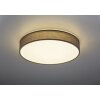Trio Lugano Plafondlamp LED Grijs, 1-licht, Afstandsbediening